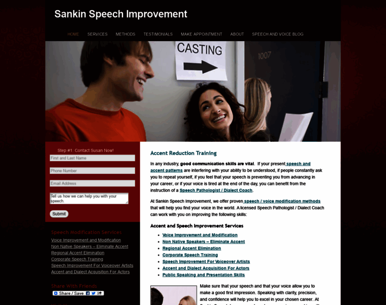 Sankinspeechimprovement.com thumbnail