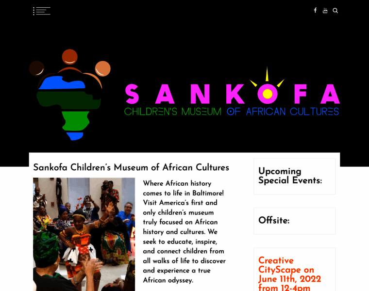Sankofakids.org thumbnail