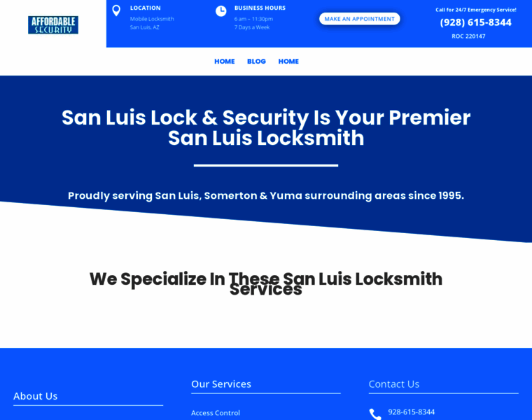 Sanluis-locksmith.com thumbnail