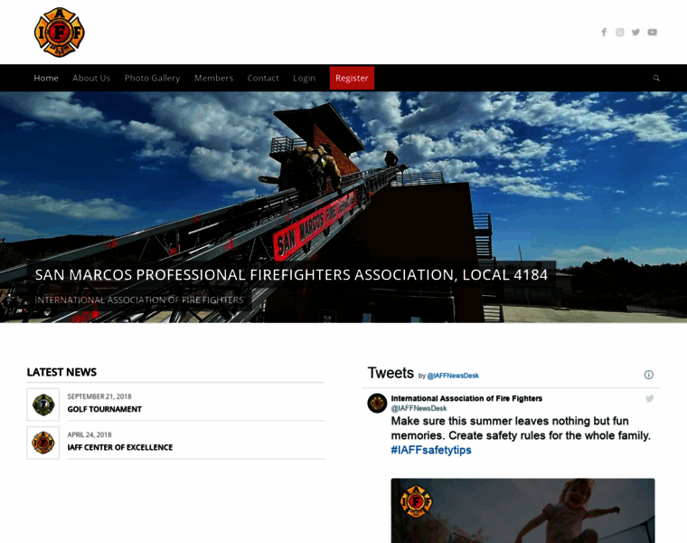 Sanmarcosfirefighters.org thumbnail