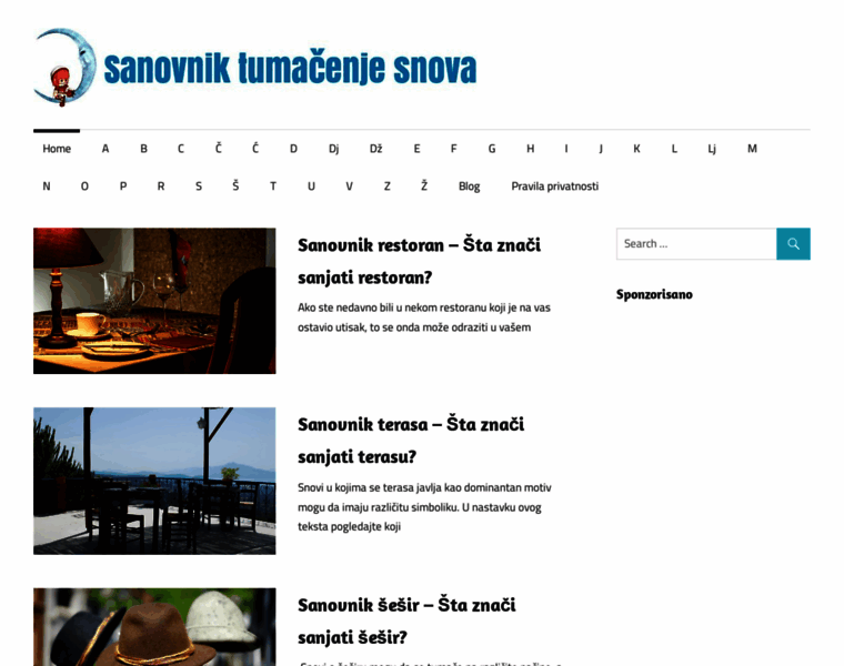 Sanovniksnovi.com thumbnail