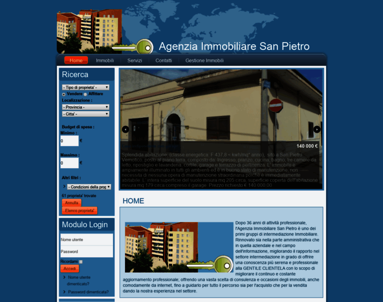 Sanpietroagenziaimmobiliare.it thumbnail
