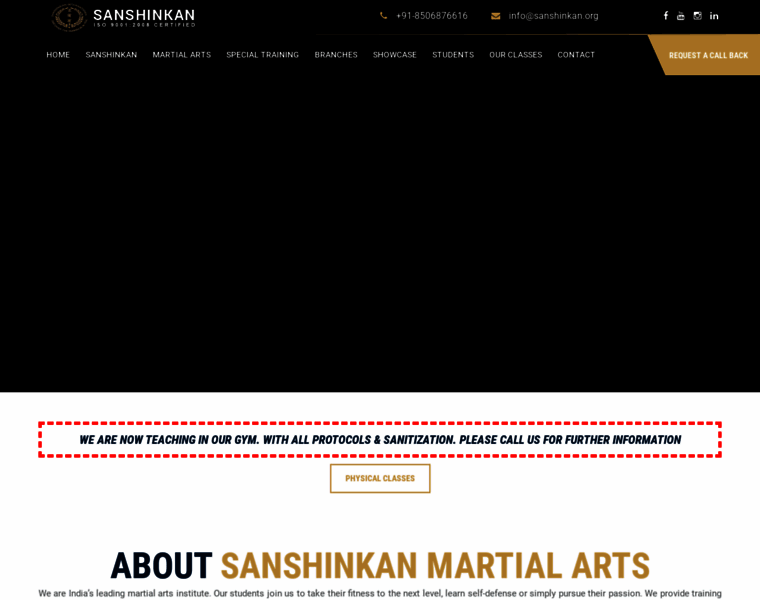 Sanshinkan.org thumbnail