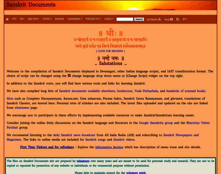 Sanskritdocuments.org thumbnail
