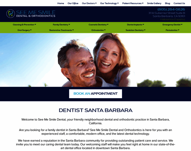 Santabarbara-dental.com thumbnail