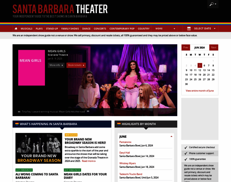 Santabarbaratheater.com thumbnail