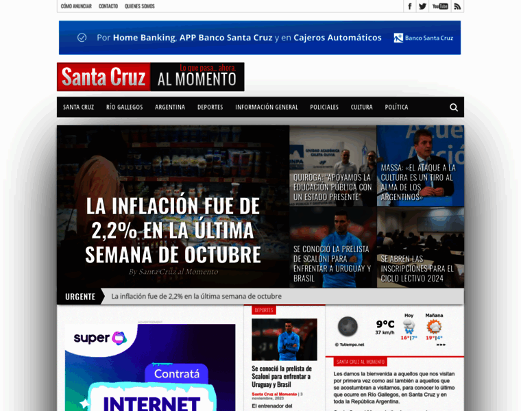 Santacruzalmomento.com.ar thumbnail