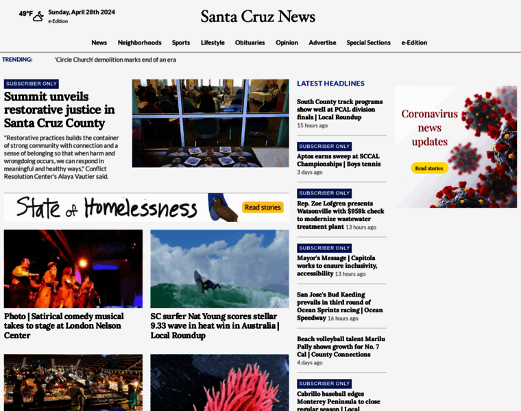 Santacruznews.us thumbnail