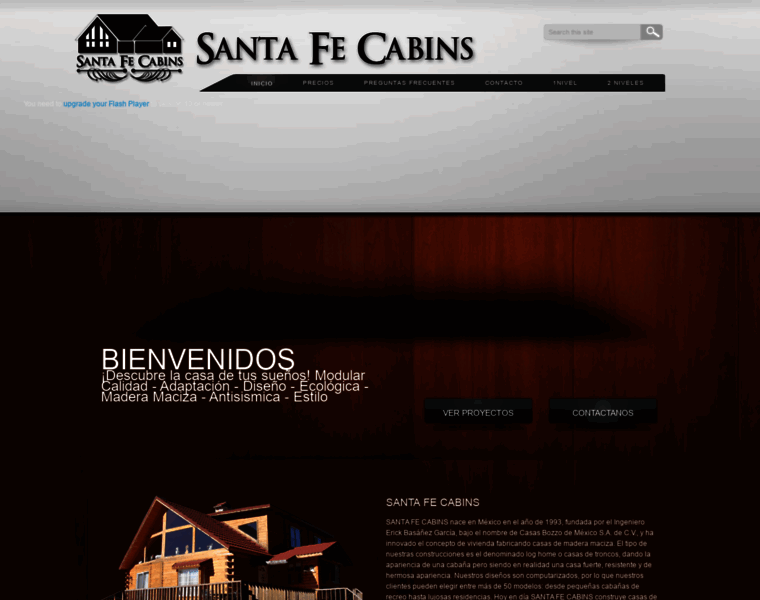 Santafecabins.com.mx thumbnail