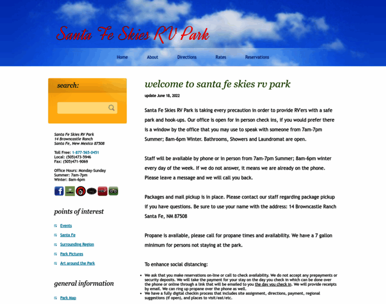 Santafeskiesrvpark.com thumbnail