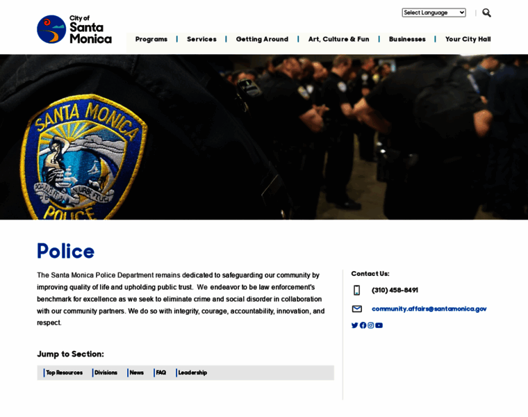 Santamonicapd.org thumbnail Santamonicapd.org thumbnail