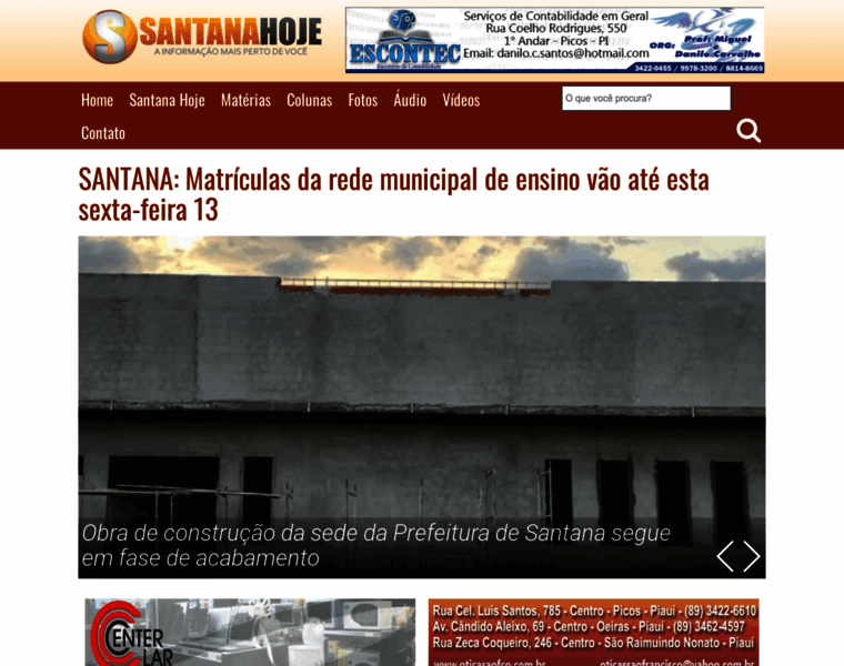 Santanahoje.com.br thumbnail