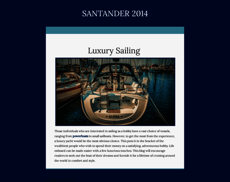 Santander2014.com thumbnail