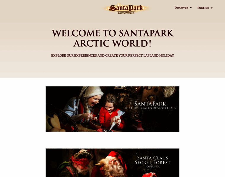 Santaparkarcticworld.com thumbnail
