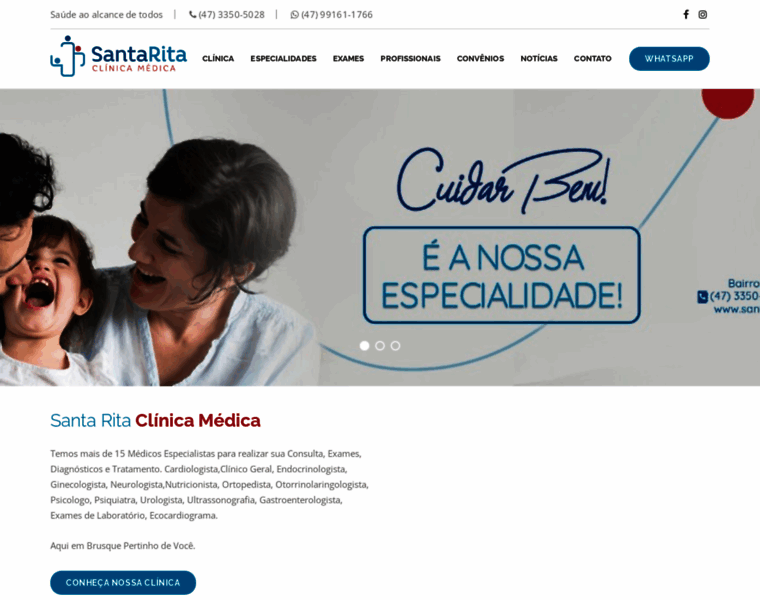 Santaritaclinicamedica.com.br thumbnail