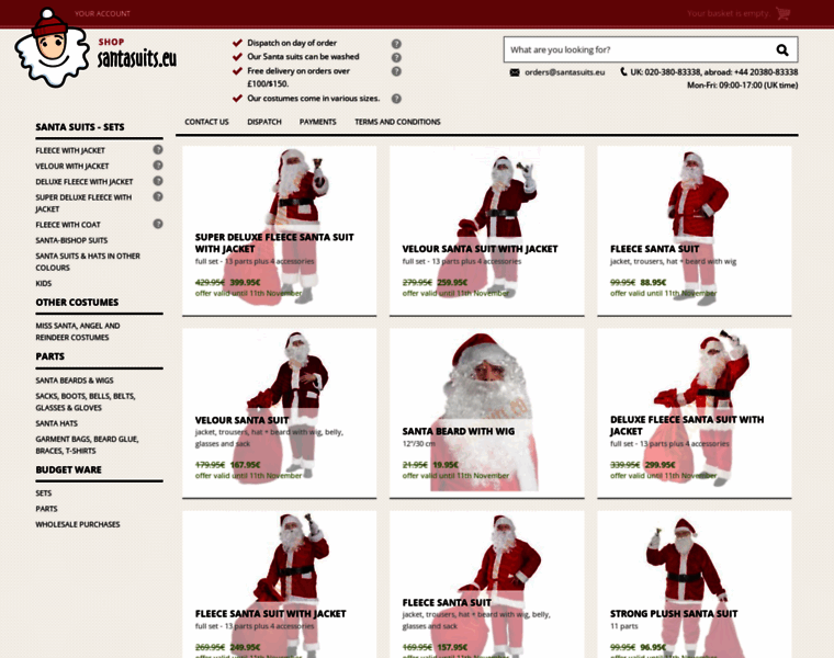 Santasuits.eu thumbnail Santasuits.eu thumbnail