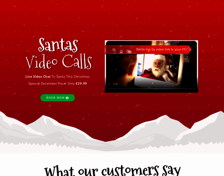 Santasvideocalls.com thumbnail