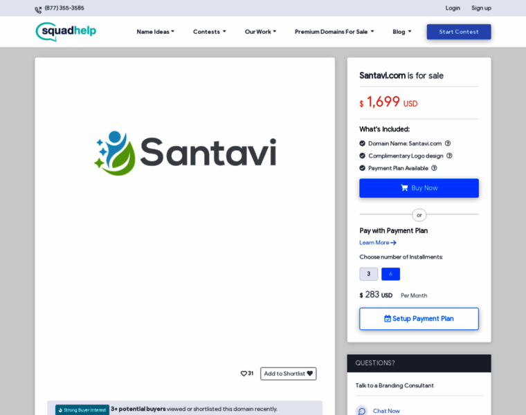 Santavi.com thumbnail