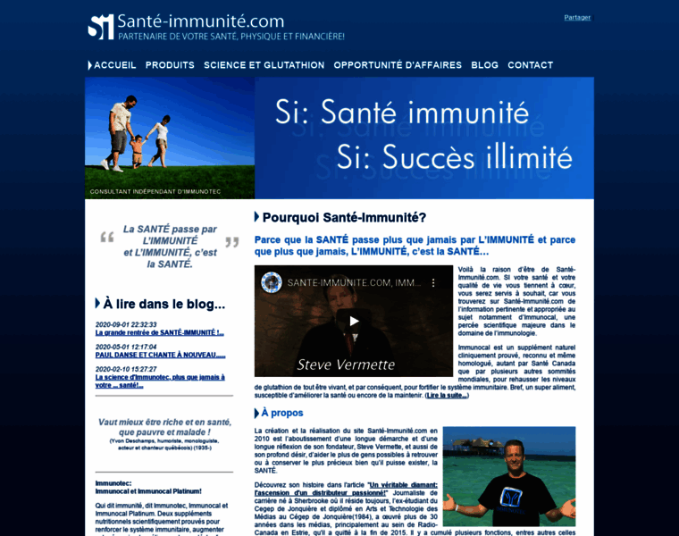 Sante-immunite.com thumbnail