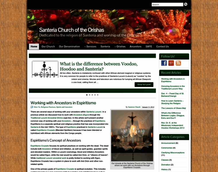 Santeriachurch.org thumbnail Santeriachurch.org thumbnail