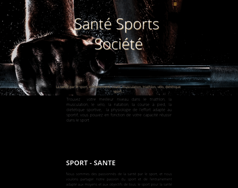 Santesportssociete.fr thumbnail