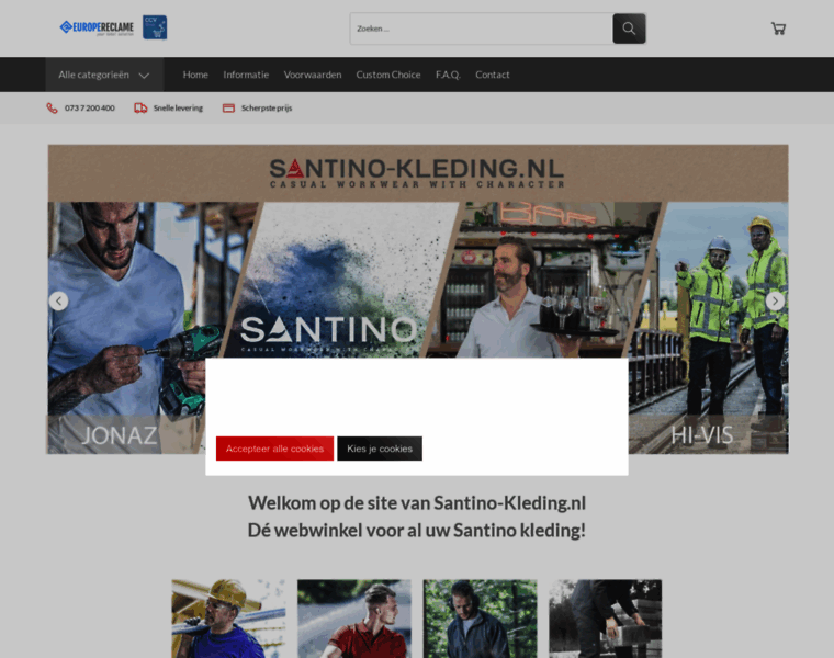 Santino-kleding.nl thumbnail