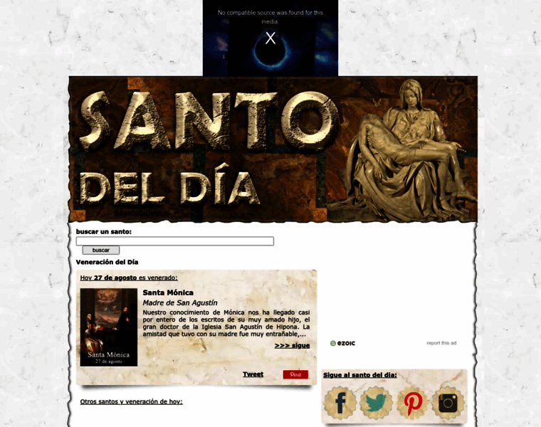 Santodeldia.net thumbnail