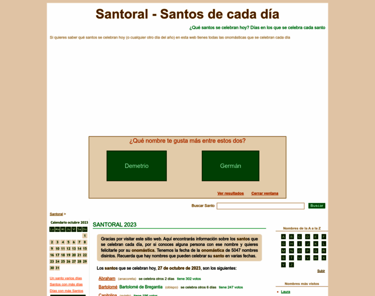 Santoral.com.es thumbnail