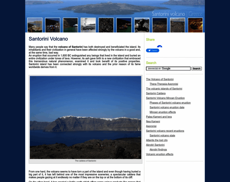 Santorini-volcano.net thumbnail