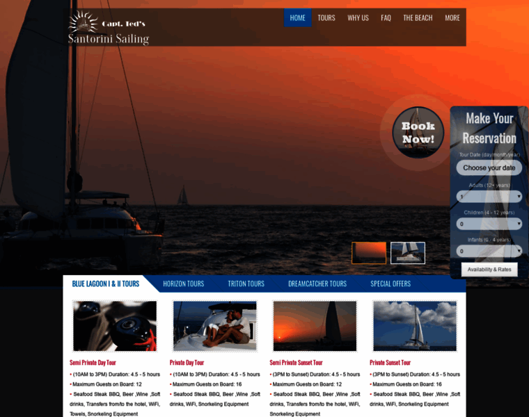 Santorinisailing.com thumbnail