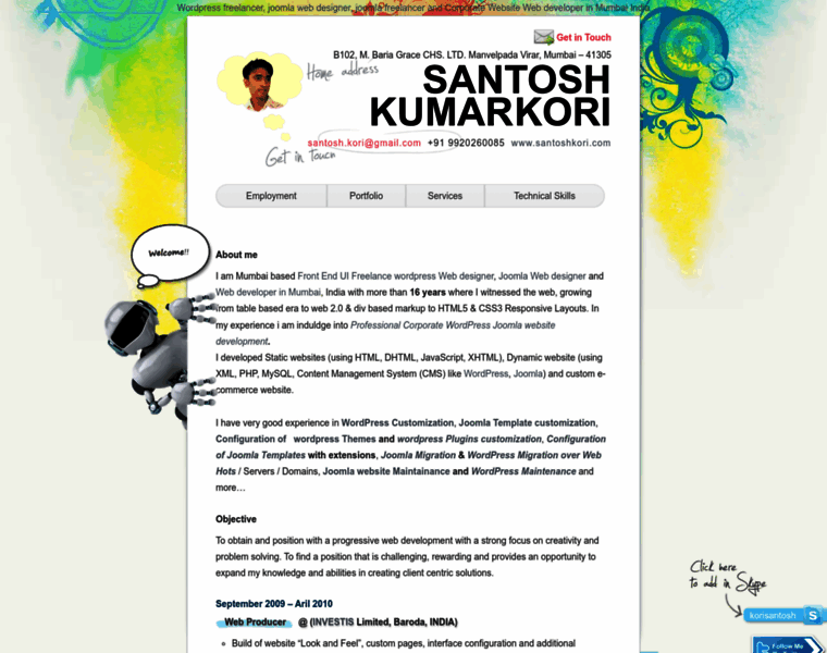 Santoshkori.com thumbnail