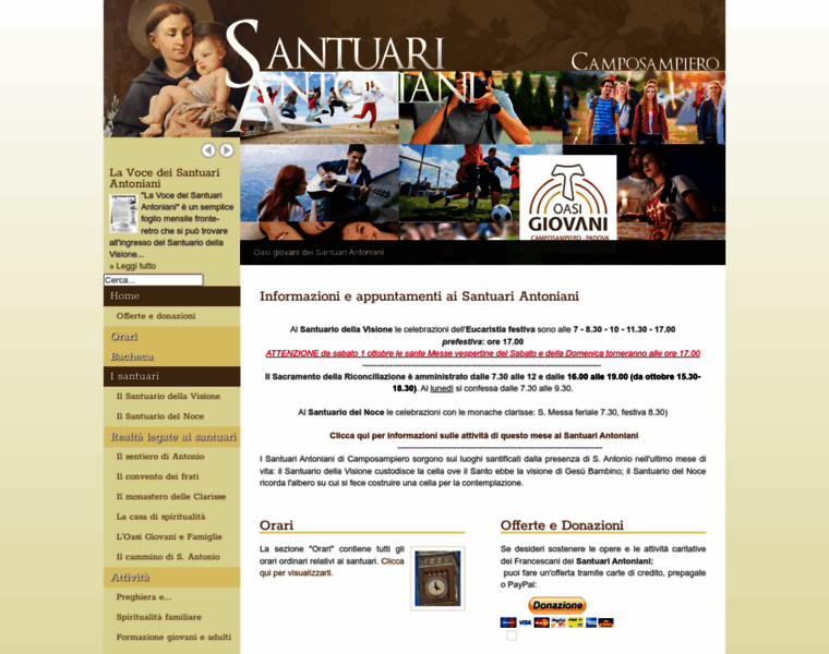 Santuariantoniani.org thumbnail