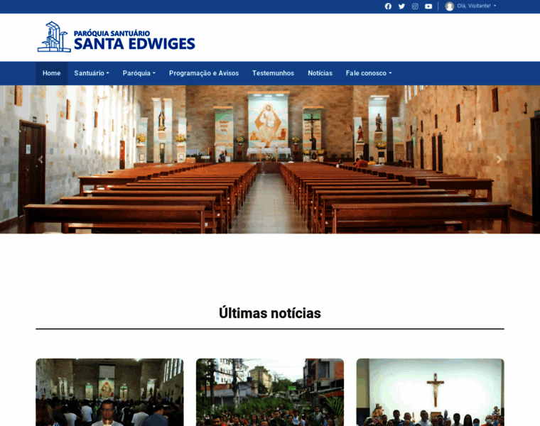 Santuariosantaedwiges.com.br thumbnail
