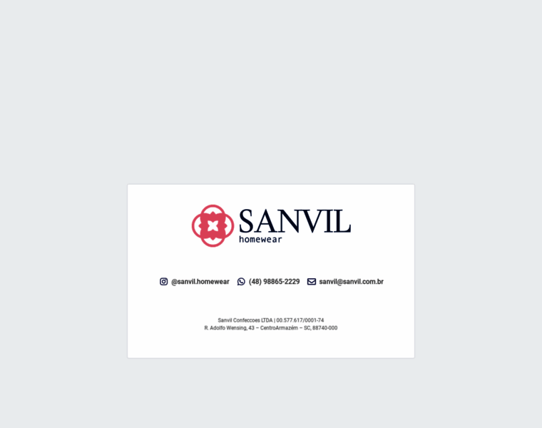Sanvil.com.br thumbnail
