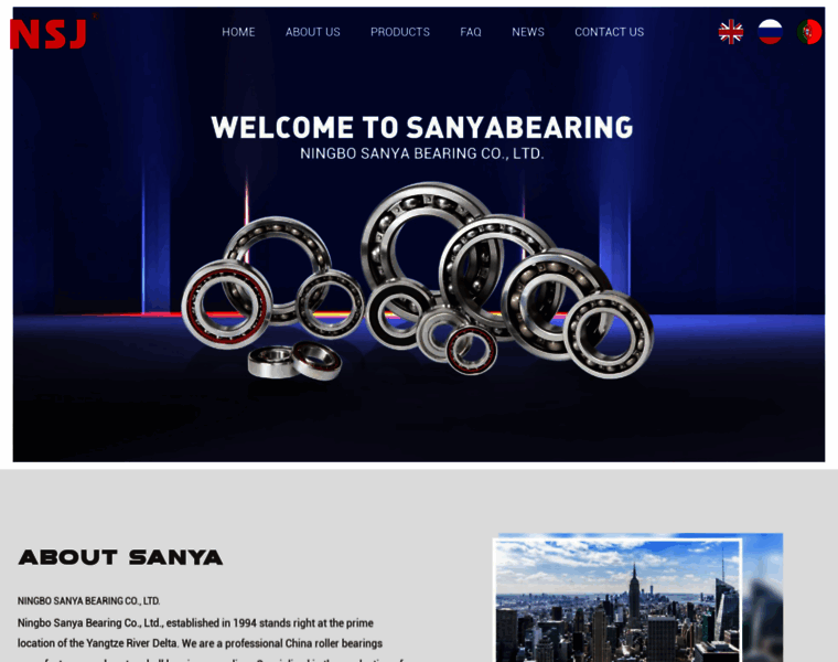 Sanyabearing.com thumbnail
