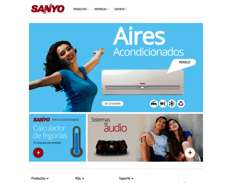Sanyo.com.ar thumbnail