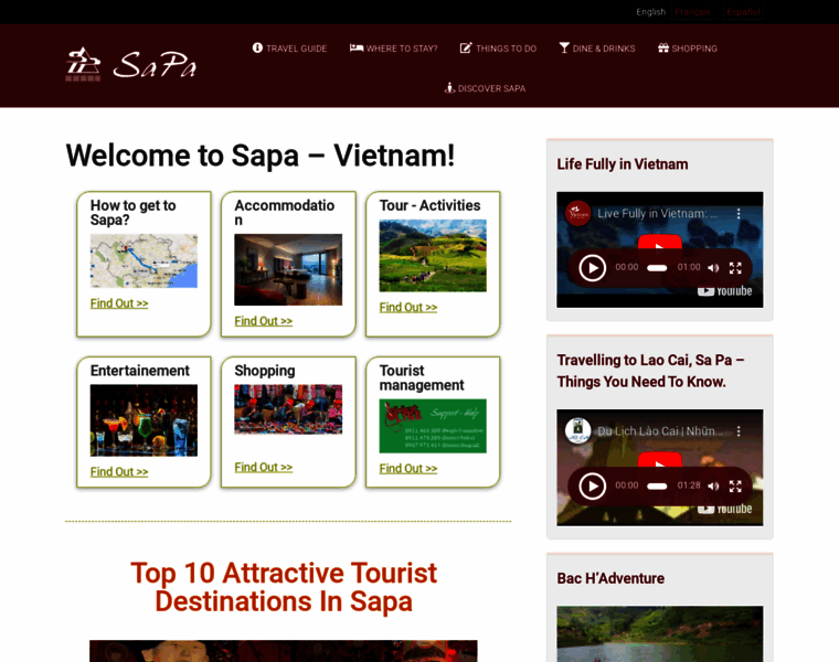 Sapa-tourism.com thumbnail