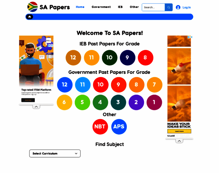 Sapapers.co.za thumbnail