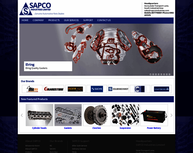 Sapcoindustries.com thumbnail
