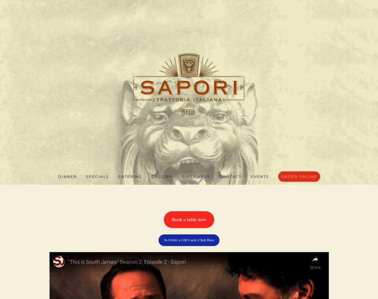Sapori.info thumbnail