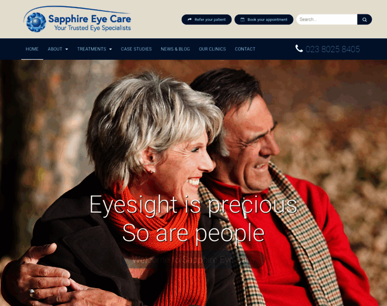 Sapphire-eyecare.co.uk thumbnail