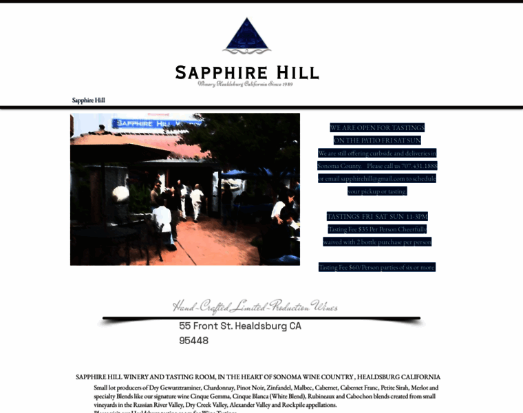Sapphirehill.com thumbnail