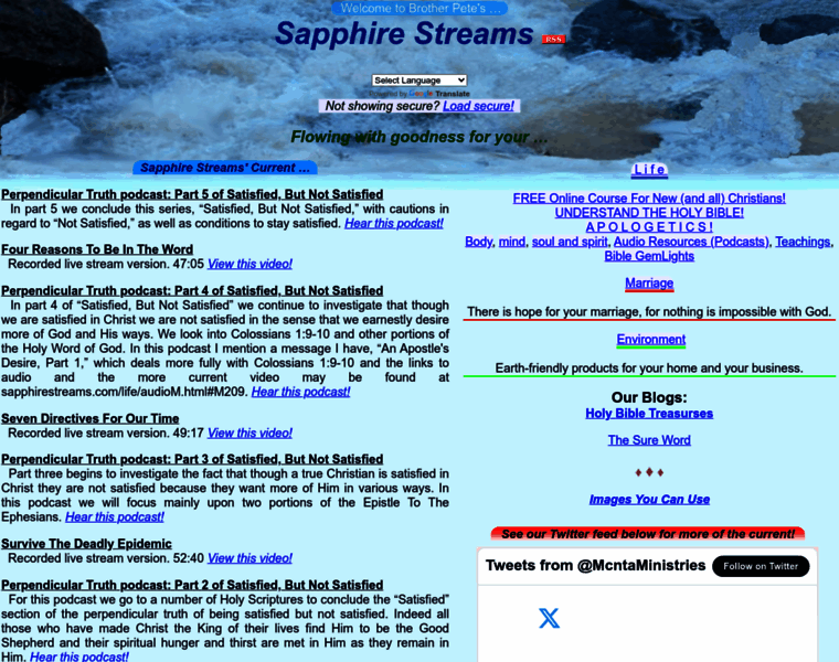 Sapphirestreams.com thumbnail