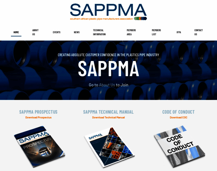 Sappma.co.za thumbnail