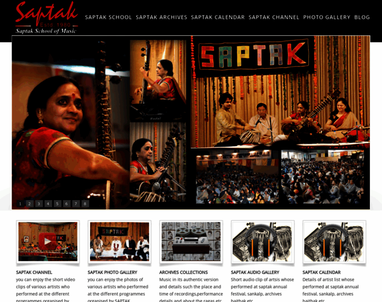 Saptak.org thumbnail