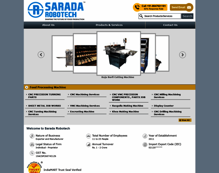 Saradarobotech.co.in thumbnail
