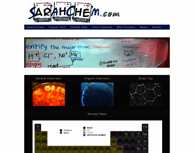 Sarahchem.com thumbnail