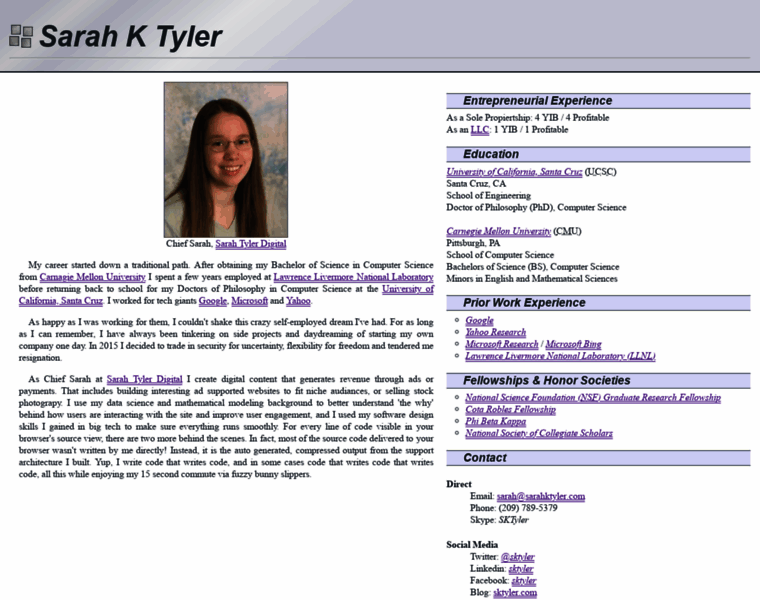 Sarahktyler.com thumbnail Sarahktyler.com thumbnail