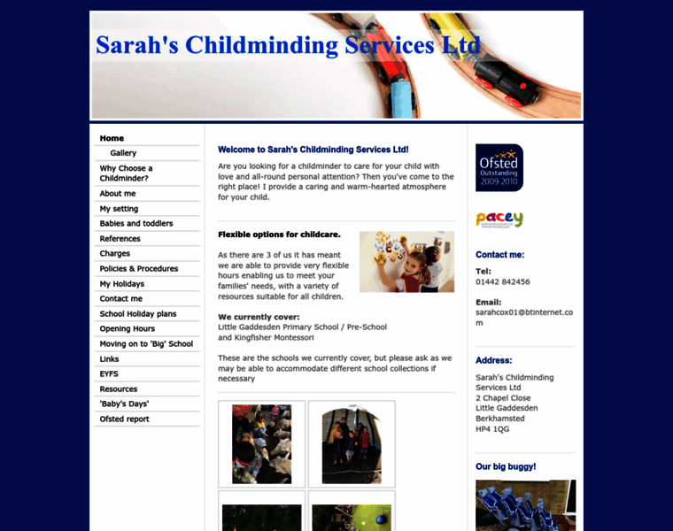 Sarahschildmindingservices.co.uk thumbnail