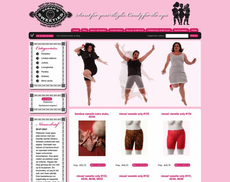 Sarahssweeties.nl thumbnail